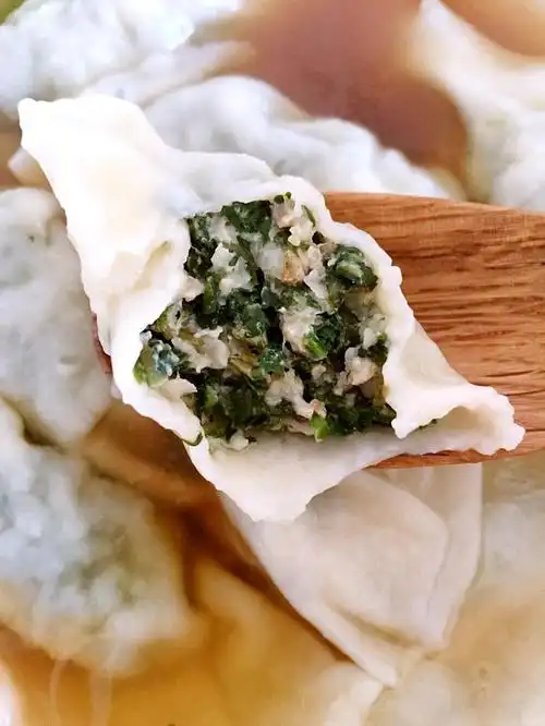 蒲公英猪肉饺子的做法和步骤图解 - 蒲公英猪肉饺子怎么做好吃 - 菜谱