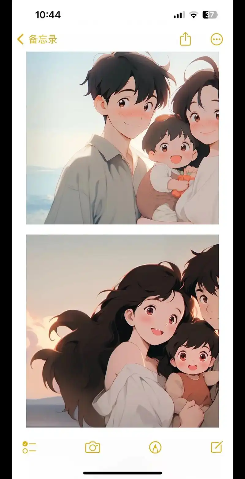 亲子头像 #我的男孩 #一家三口 # - 抖音