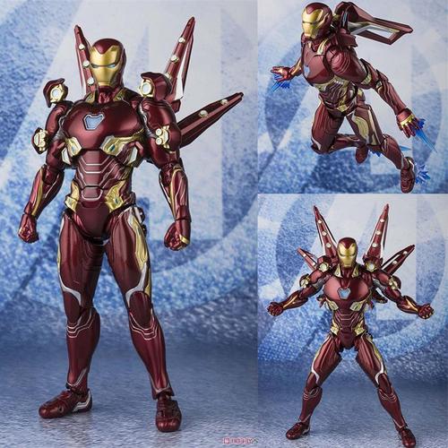 纳米战甲钢铁侠手办漫威hottoyshf复仇者联盟4模型马克mk50限量版