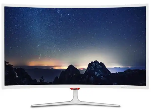 三色32寸曲面显示器