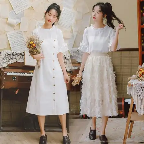 特价闺蜜裙 姐妹装 连衣裙_姐妹闺蜜装套装裙子夏季韩版少女学生甜美