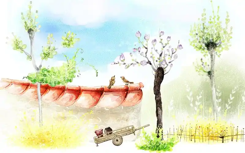 干净的梦幻风光,高清图片,电脑桌面-壁纸族