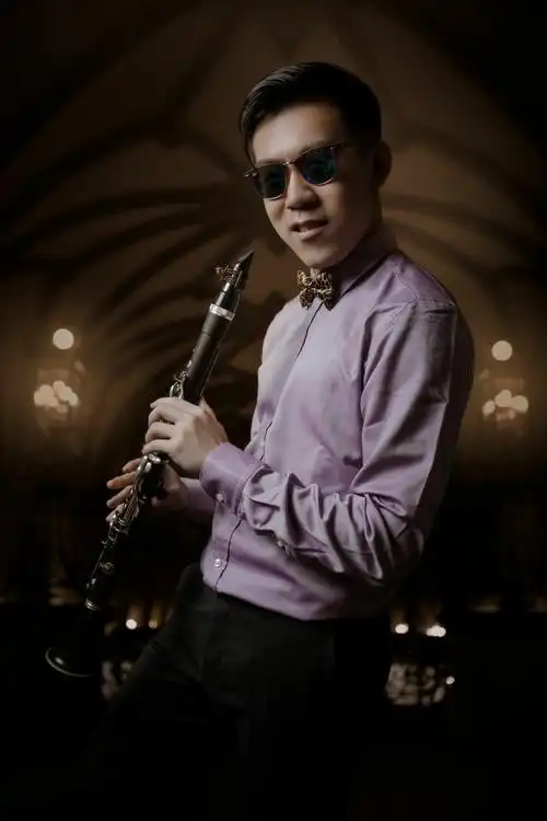 个人写真黑管演奏者