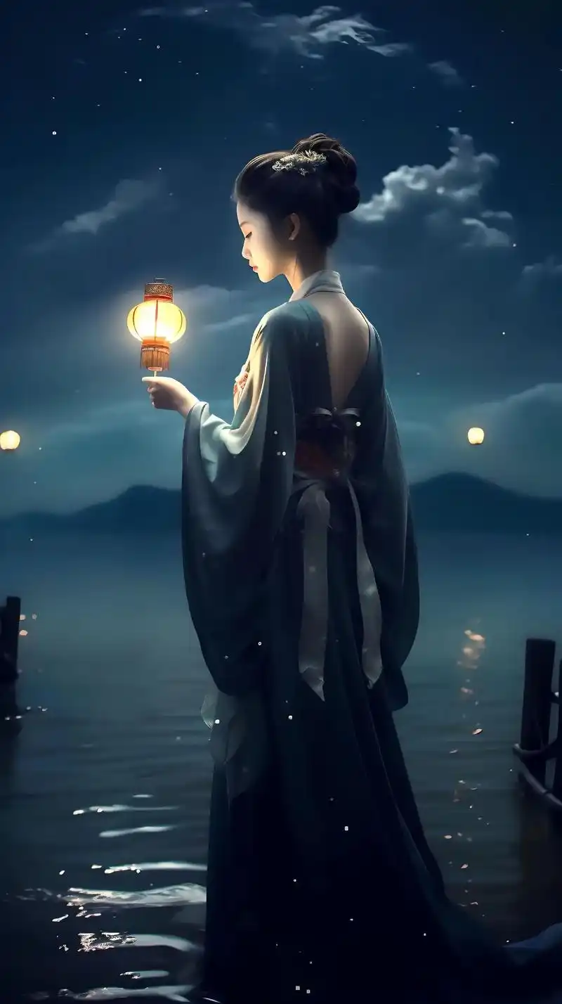 一曲红尘.#国风古韵 #唯美意境 #经典歌曲#汉服 #抖音图 - 抖音