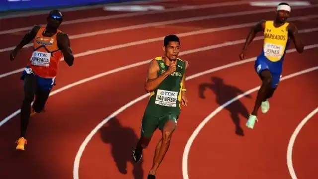 2022尤金田径世锦赛男子400米决赛,美国名将诺尔曼以44秒29的成绩夺得