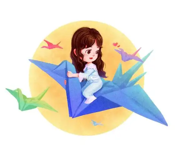 乘千纸鹤的小女孩part2