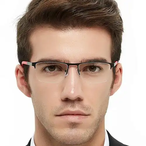 男士小框时尚高品质花式光学镜框眼镜