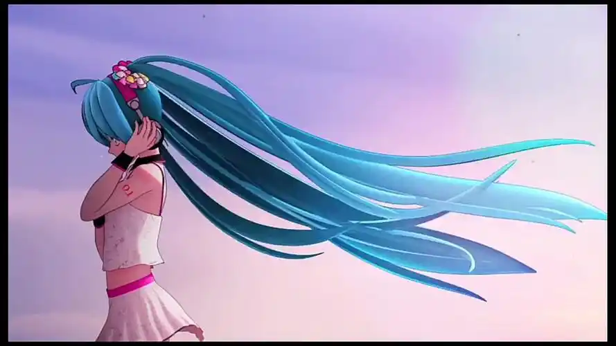 二次元 壁纸 初音未来 公主殿下 v家 双马尾 自截 侵删