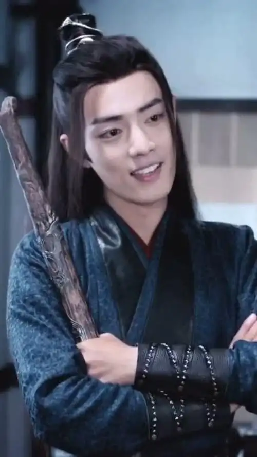 陈情令肖战:来一波羡羡歪头杀,太可爱了!