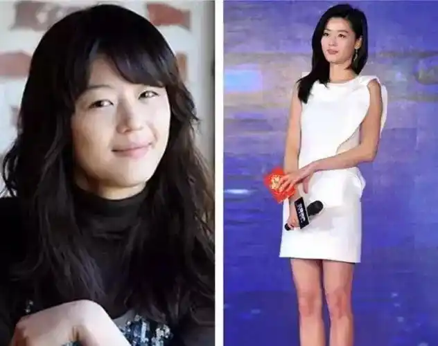 见过140斤全智贤才知道女人瘦了可以有多美女神胖了也是路人