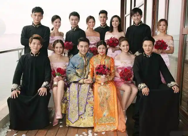 吴奇隆和刘诗诗的伴郎伴娘团
