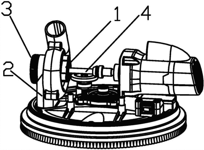 一种打磨机的吸尘机构的制作方法