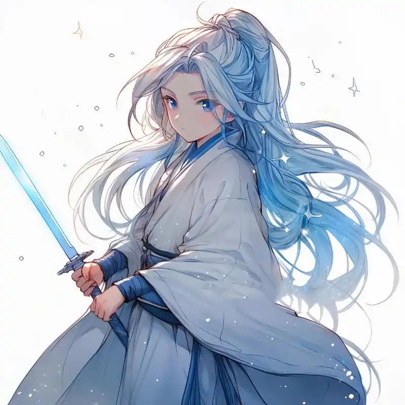 萌版剑客,可可爱爱滴!|古风男生头像