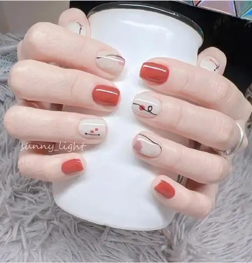 立夏##美甲#适合夏日的美甲合集|清新的颜色和简单的图案干净又撬爽