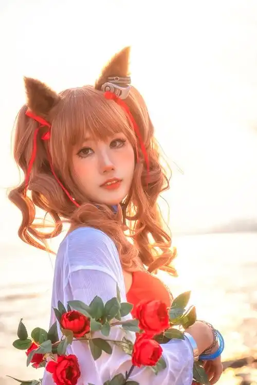 明日方舟安洁莉娜cos正片