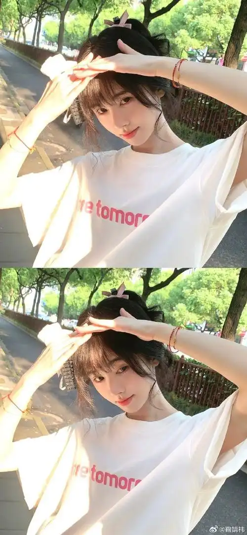 鞠婧祎校园甜妹##鞠婧祎好像青春校园女主