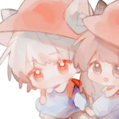 萌娃情侣头像一对可爱动漫