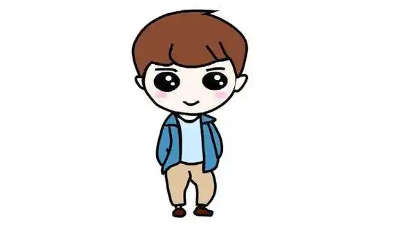 卡通男孩简笔画 卡通男孩简笔画帅气