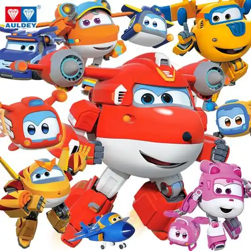 奥迪双钻超级飞侠玩具男孩男孩儿儿童金刚变形机器人乐迪儿童机器人