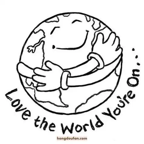 环境保护宣传画简笔画