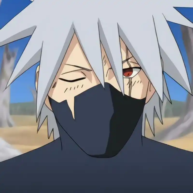 「第90期」动漫男头:火影忍者 旗木卡卡西无水印男生头像