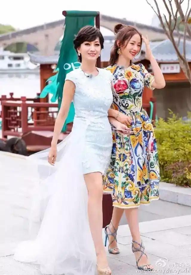 当赵雅芝去养老院看望同龄人时,她的颜值更是被夸大了