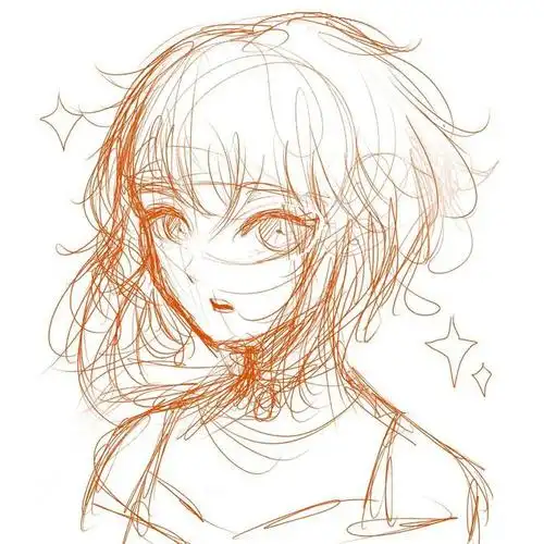 动漫蓬松的发型怎么画教你绘制蓬松卷发的画法教程