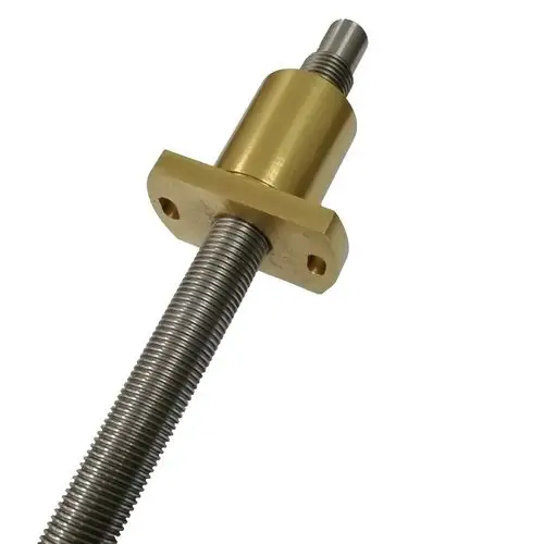 了解解决梯形丝杠弯曲现象的方法