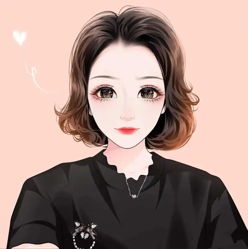 手绘头像女可爱卡通,手绘头像女生成熟