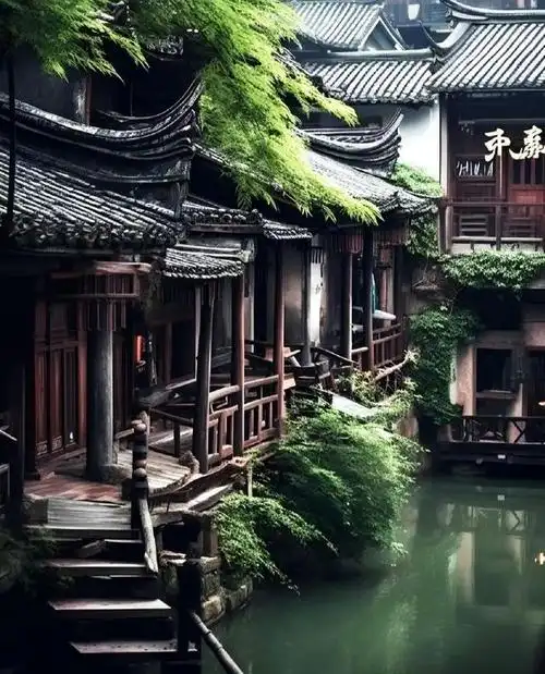 江南庭院,是中国传统建筑的代表之一,以其精致的建筑风格和优美的自然
