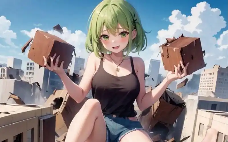 巨大娘巨大化二次元少女gts ai - pt7