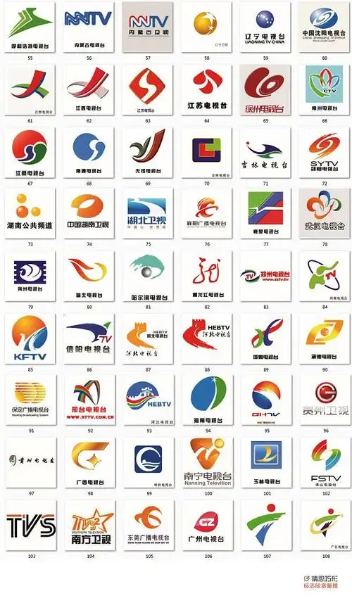 中国各城市电视台标志欣赏 2