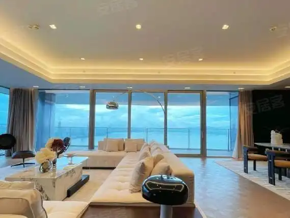 人间哪有此般景)深圳湾一号大平层,拎包出租房源真实图片