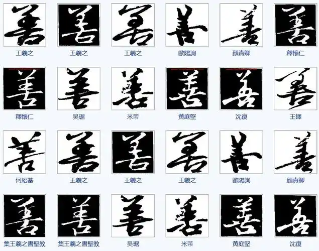 一天一个汉字——善