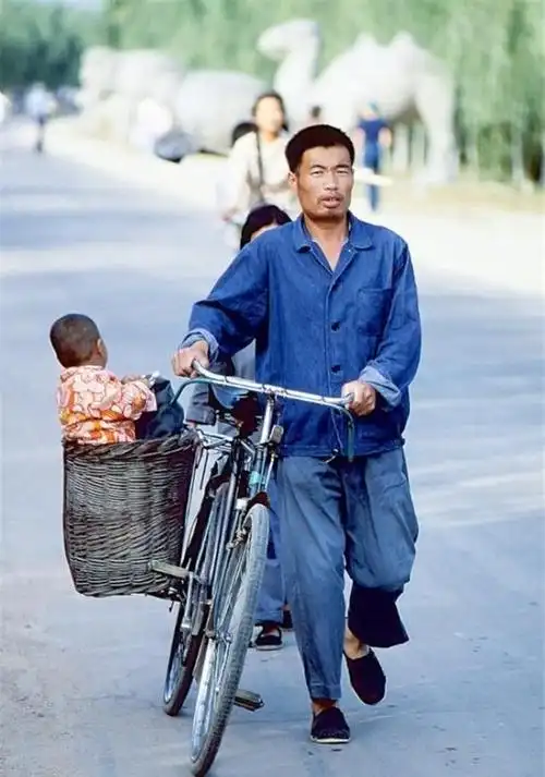 高清彩色老照片1978年的中国人
