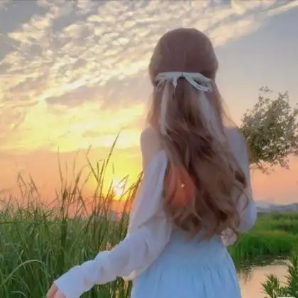 唯美女头像背影,高清真人背影头像女生唯美漂亮图片_女生头像_头像屋