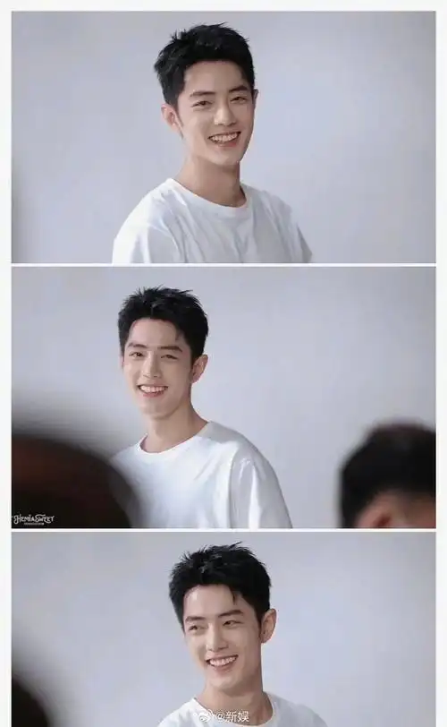 肖战最新物料素颜状态##新娱