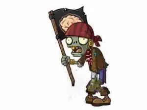 7s走完一格攻击力:100s除了拿着旗子,速度比普通僵尸略快,和普通僵尸