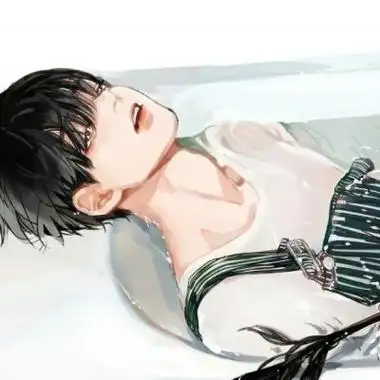 qq头像二次元男生伤感