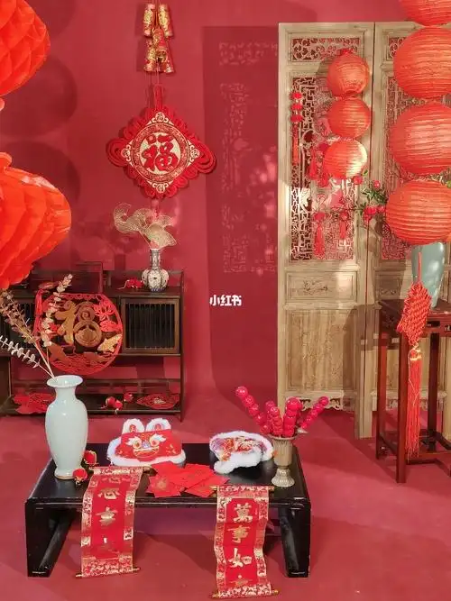 北京实景影棚新年场景制景