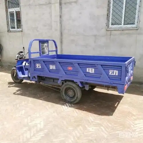 2.5米斗五洲水电瓶电动三轮车二手电动车电瓶车无刷差速器电机