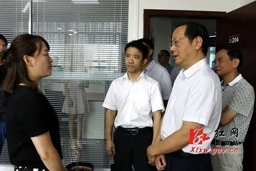 湖南省农业农村厅到新田调研