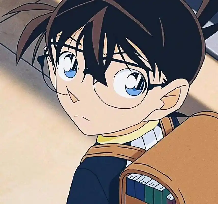 柯南头像第一弹 啊啊啊 这笑容 这小眼神 好治愈呐 不愧是我们的死