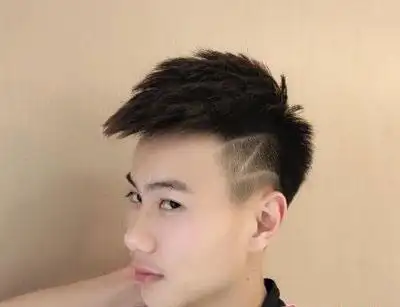 夏季男生剃两边短发造型来袭,短发图片,发型图片