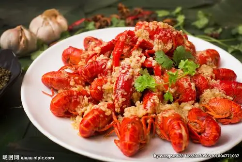 蒜蓉虾图片