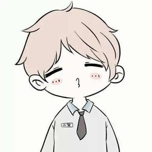 男生动漫头像简笔简单
