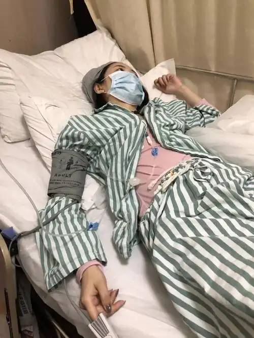 柱子哥住院期间  图片来源:作者提供