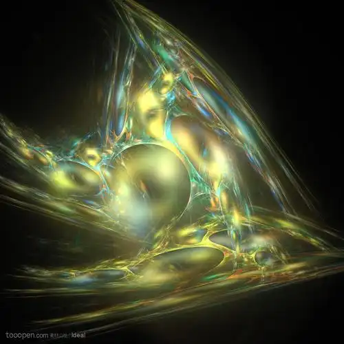 炫彩动感光晕波浪背景底图图片素材下载,现在加入素材公社即可参与传