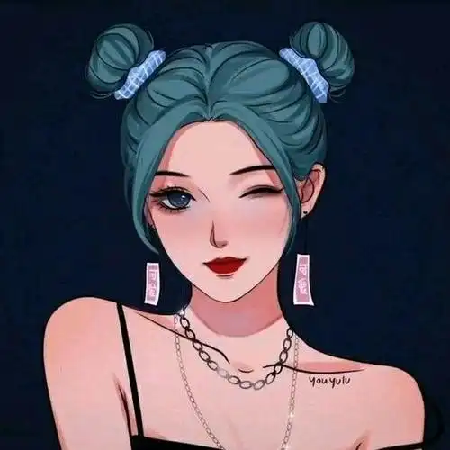 甜美高冷的动漫女生头像