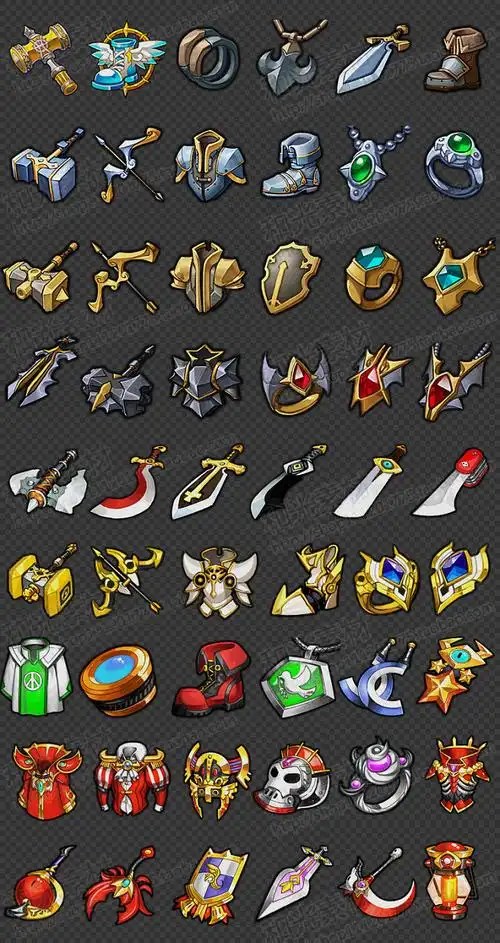 10:20:32道具图标 icon1喜欢游戏ui—道具/技能图标lynn_fengling同采